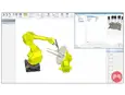 The rotary axis management tools enable the robot to perform simultaneous 7- and 8-axis motion for optimized reach.