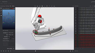 Materialabtrag mit Robotmaster